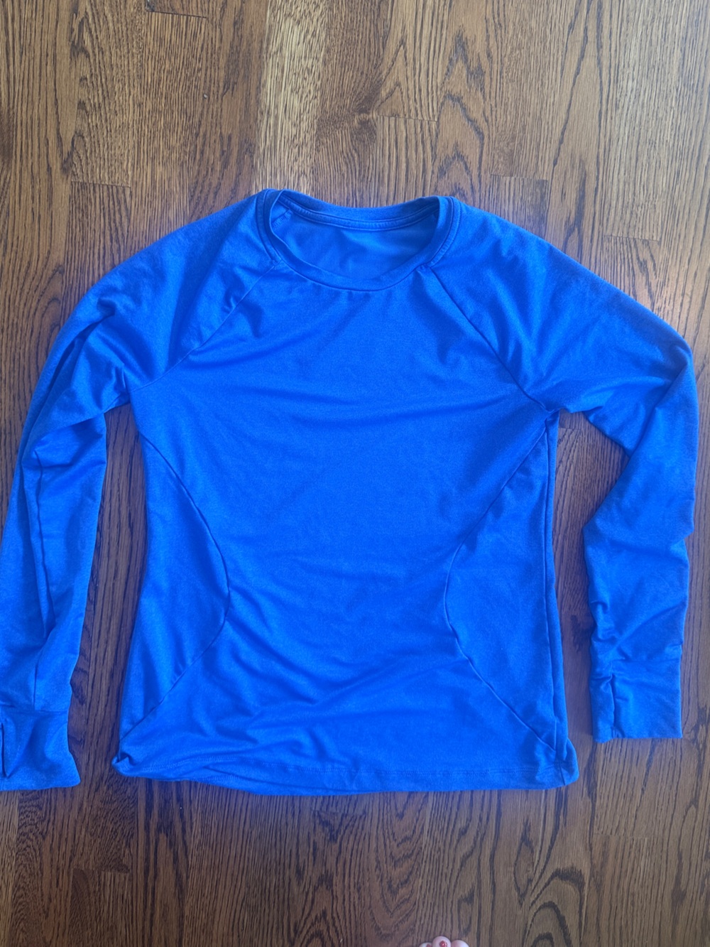 Bright Blue Long Sleeve Active Top size 4-6